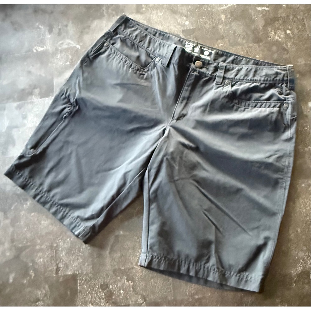 Mountain‎ Hardwear Shorts Women's Size 14 Black Hiking Trail  Fishing Stretch